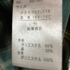 夏服レディース５Ｌ＆４Ｌ　2枚セットの画像