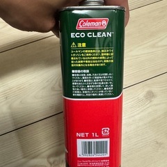 【新品・未使用】Coleman ECO CLEANコールマン エコクリーン ピュアホワイトガソリン II 1Lの画像