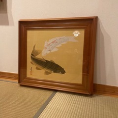 無料　鯉の絵画