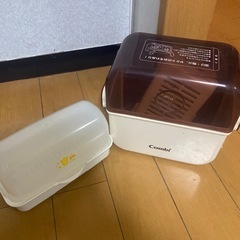哺乳瓶　電子レンジ除菌＆保管ケース