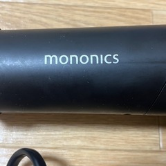 ジャンク mononics ヘアドライヤー ブラックの画像