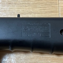 ジャンク mononics ヘアドライヤー ブラックの画像
