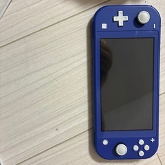 今日！
任天堂Switchライト青の画像