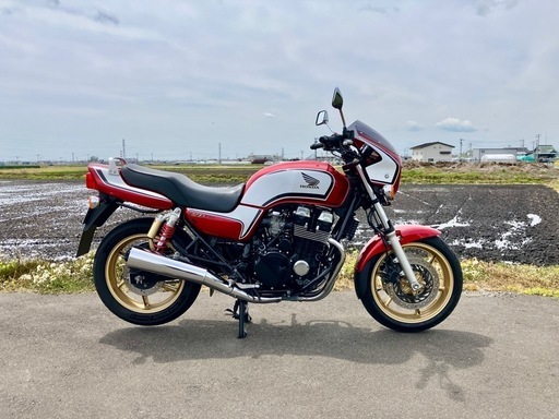 低走行 美車 2008年 最終型 ホンダ CB750 RC42 前後サスOH済 ETC ドラレコ USB電源 油温計 エンジンガード ビキニカウル付き