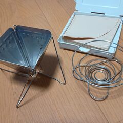一人用コーヒードリッパー2点　フィルターケース付き　ソロキャンプなどの画像