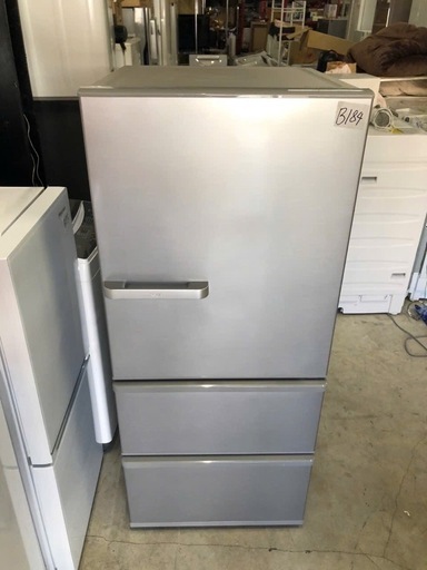 NO B184 ?福岡市内配送設置無料✨?AQR-27G-S 冷蔵庫 ミスティシルバー [272L /3ドア /右開きタイプ]
