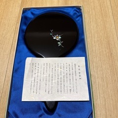 手鏡 青貝塗(螺鈿)