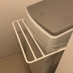 tower マグネット　伸縮洗濯機バスタオルハンガー の画像