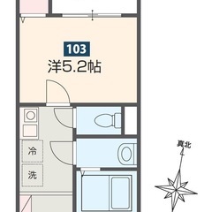 🏢安心の叶えRoom✨『1K』川口市西青木✨敷金礼金無料💰✨人気...