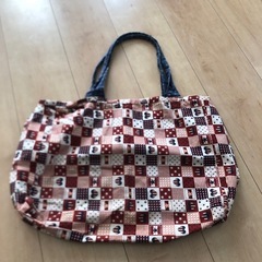 ハンドメイド　手提げバッグ　　手提げカバン