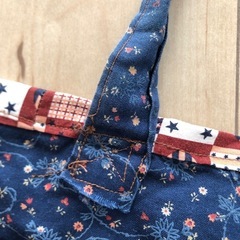ハンドメイド　手提げバッグ　　手提げカバンの画像
