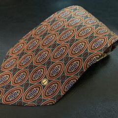 ダンヒル（Dunhill）高級ネクタイ イタリア製 シルク100% オシャレの画像