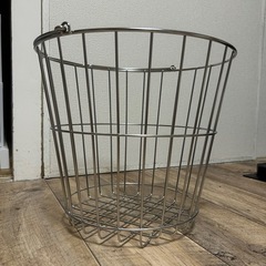 無印良品　ステンレス　ワイヤーバスケット　洗濯用品