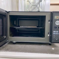 【美品】オーブンレンジ SHARP フラット 2021年製　の画像
