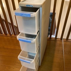 隙間収納ケース　4段引出の画像