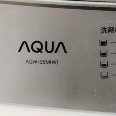 🐶美品🐶2021年AQUA製洗濯機5kgの画像