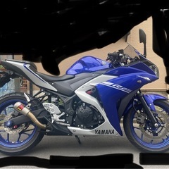 YAMAHA YZF-R25 5000キロ以下の低走行綺麗なバイクの画像