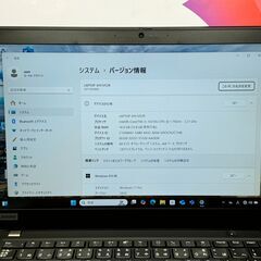 JC0458 美品 Visio2024 16GB レノボ T14s 14型 FHD ノートPC の画像