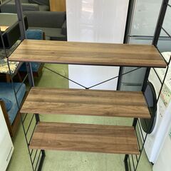 【リサイクルショップ ピカソ 小松原】🌲📚✨ 突っ張り式3段シェルフ 幅80cm 奥行29cm 高さ215cm ✨📚🌲★6775★の画像