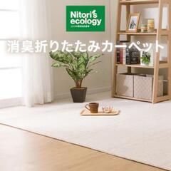 ニトリ　消臭折りたたみカーペット