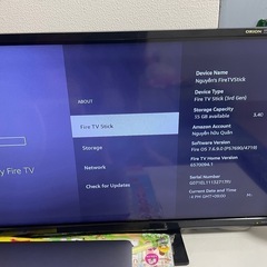 Orion製 24インチテレビ(2015)+ Amazon Fire TV Stickの画像