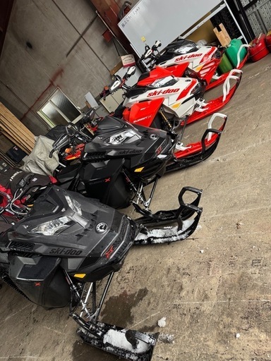 スノーモービル skidoo cat 北海道