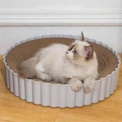 ねこ　爪とぎ台の画像