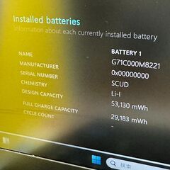 JC0435　美品 第11世代 東芝 16GB G83/HS 13.3型 Office2024　第11世代　高性能・大容量の画像