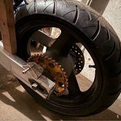 CB750Fフレームの画像