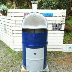 ドラム缶200l 焼却炉　配達設置します。の画像