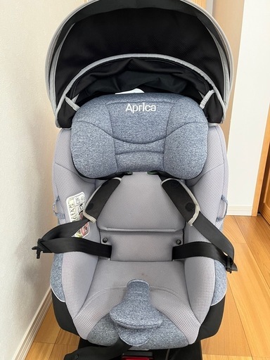 【Aprica クルリラ Cururila】 チャイルドシート グレー