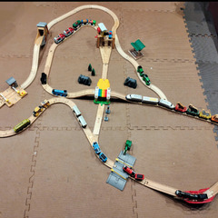 ブリオ BRIO 電車 レール トーマス おもちゃの画像