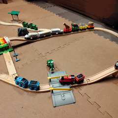 ブリオ BRIO 電車 レール トーマス おもちゃの画像