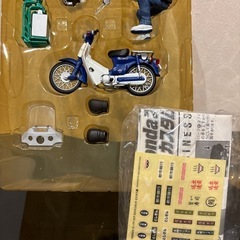 Hondaスーパーカブカスタムセット白の画像