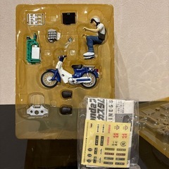 Hondaスーパーカブカスタムセット白の画像
