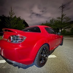 希少赤黒　RX-8 ATの画像