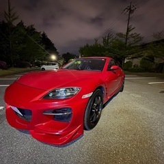 希少赤黒　RX-8 ATの画像