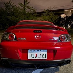 希少赤黒　RX-8 ATの画像