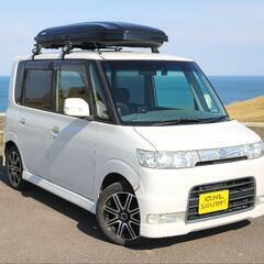 ✦車検来年７月！タントカスタムターボ✦ナビ・スタッドレス４本等付...