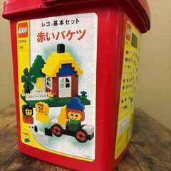 LEGO 赤いバケツ 「レゴ 基本セット」 7336の画像