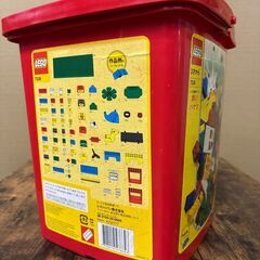 LEGO 赤いバケツ 「レゴ 基本セット」 7336の画像