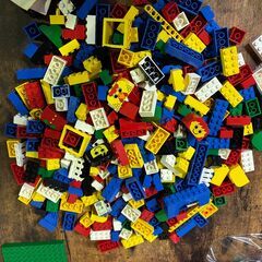 LEGO 赤いバケツ 「レゴ 基本セット」 7336の画像
