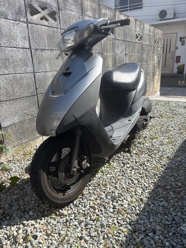 レッツ2S  実働　前輪ディスクブレーキ