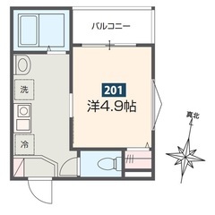 🏢安心の叶えRoom✨『1K』川口市西青木🎶敷金礼金無料💰✨人気...