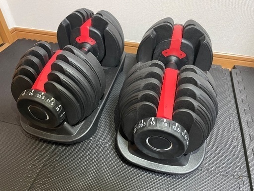 可変式ダンベル24kg 2個セット