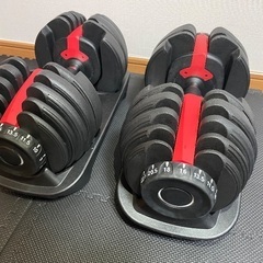 可変式ダンベル24kg 2個セット