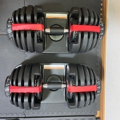 可変式ダンベル24kg 2個セット