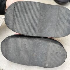 子供の草履/かかと紐付き★17cmの画像