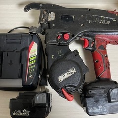 MAX/マックス RB-440T 鉄筋結束機 リバータイヤ 充電...