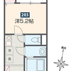 🏢安心の叶えRoom✨『1K』川口市西青木🎶敷金礼金無料💰✨人気...